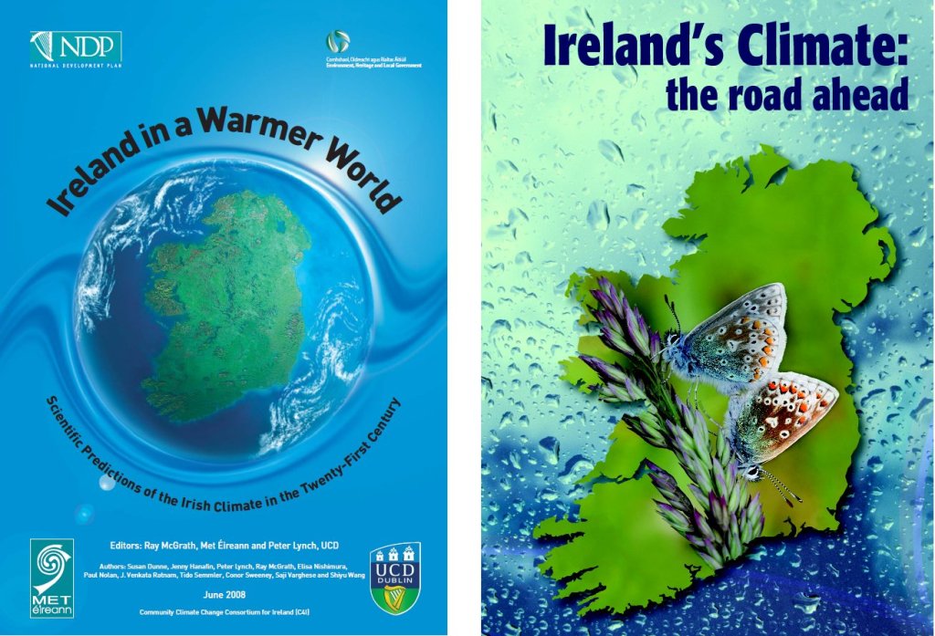 Two recent reports on future climate conditions in Ireland [both available online at  http://www.met.ie/publications/