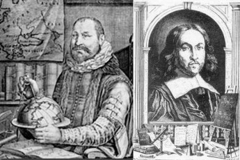 Left: Albert Girard (1595-1632). Right: Pierre de Fermat (1601-1665)